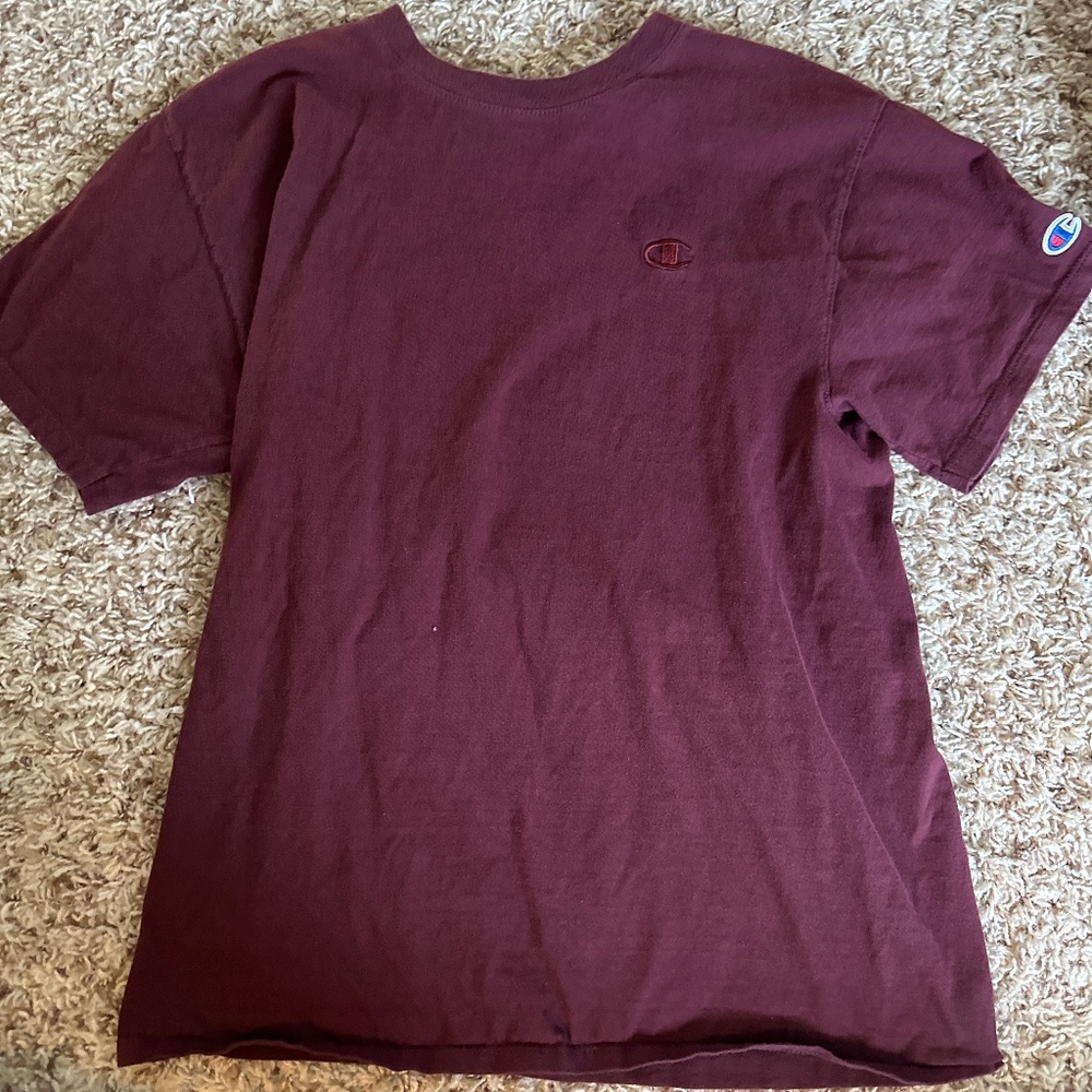 Maroon Champion T-shirt